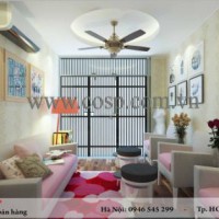 Thiết Kế Nội Thất Cửa Hàng Nail - Chị Thúy - Tây Hồ